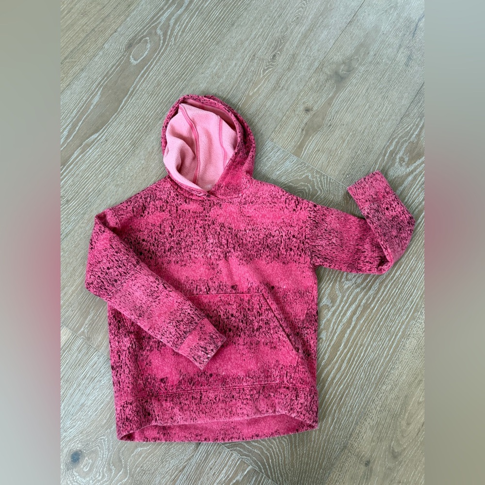 Zella Girls Pink with black speckles Sweatshirt Size 8/10